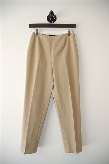Khaki Piazza Sempione Trousers, size 4