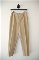 Khaki Piazza Sempione Trousers, size 4