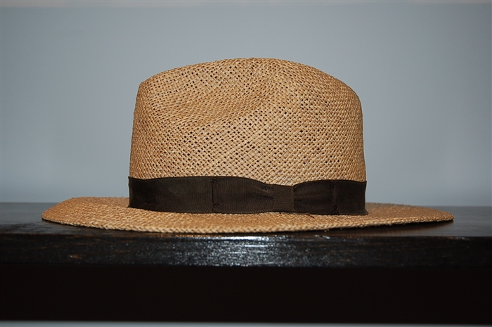 Straw Magill Panama Hat, size O/S