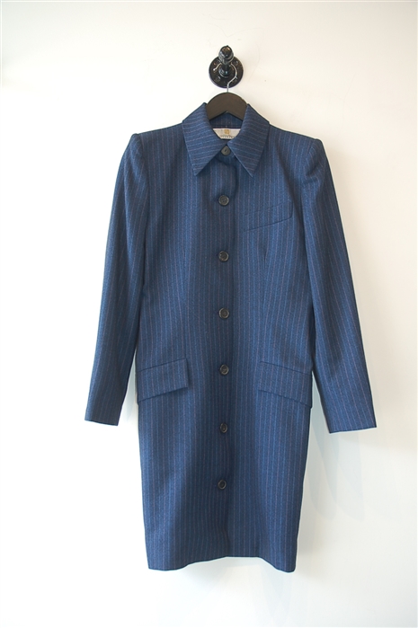 Midnight Blue Givenchy - Vintage Coat, size S