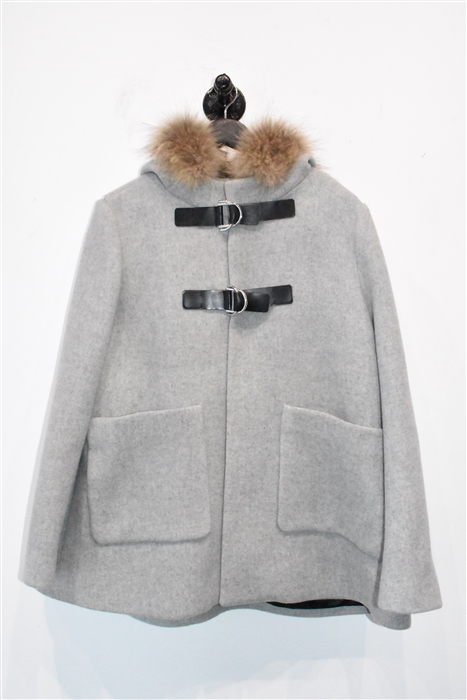 Heather Gray Maje Coat, size 6