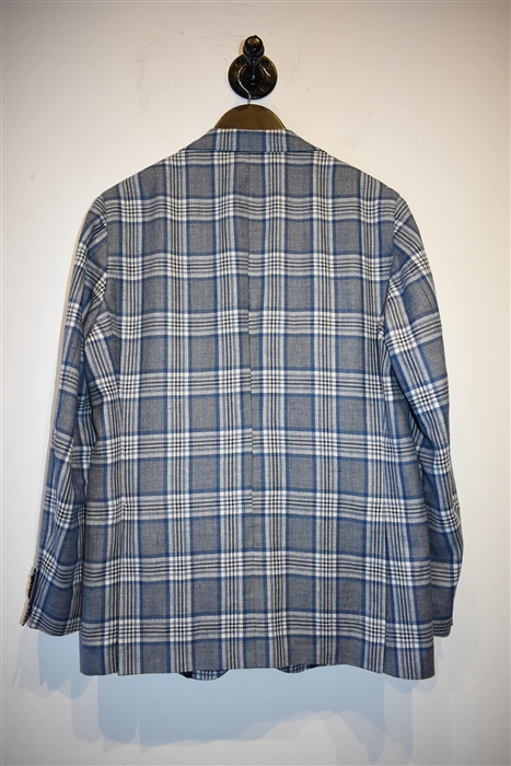 Blue Check L.B.M. 1911 Sport Coat, size 40