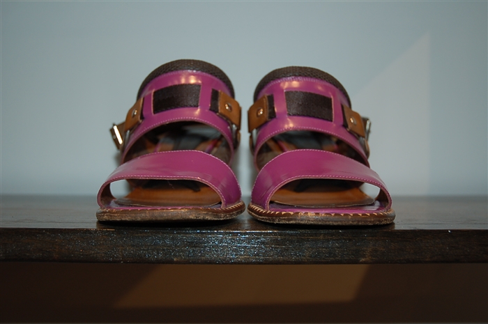 Colour Blocked Marni Sandal, size 10