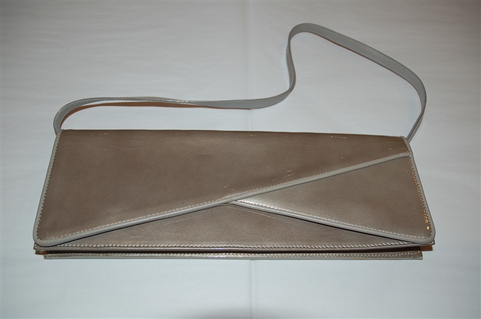 Taupe Stuart Weitzman Clutch, size L