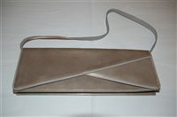 Taupe Stuart Weitzman Clutch, size L