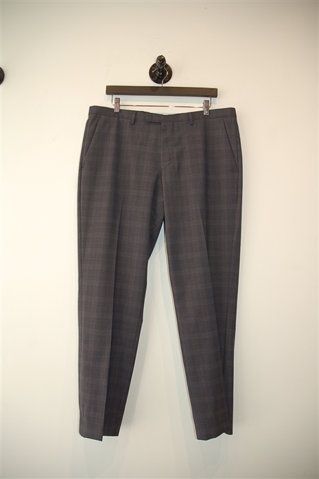 Blue Check Hugo Boss - Boss Trousers, size 36