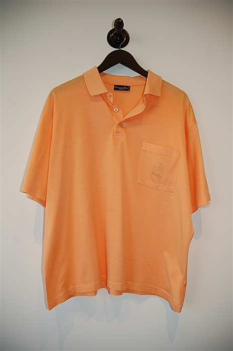 Orange Sorbet Christian Dior - Vintage Polo, size XL