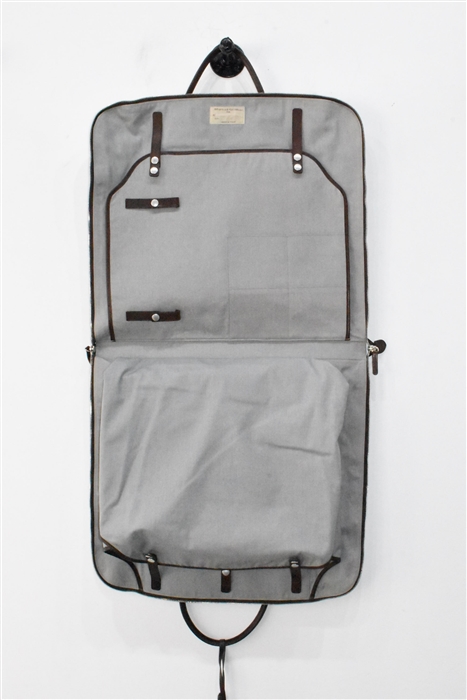 Dark Leather Brunello Cucinelli Garment Bag, size L