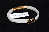 Ecru Nina Ricci - Vintage Bracelet, size O/S
