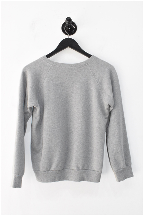 Heather Gray Celine Sweatshirt, size XS