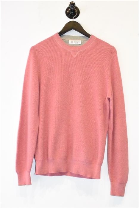 Rose Brunello Cucinelli Pullover, size L
