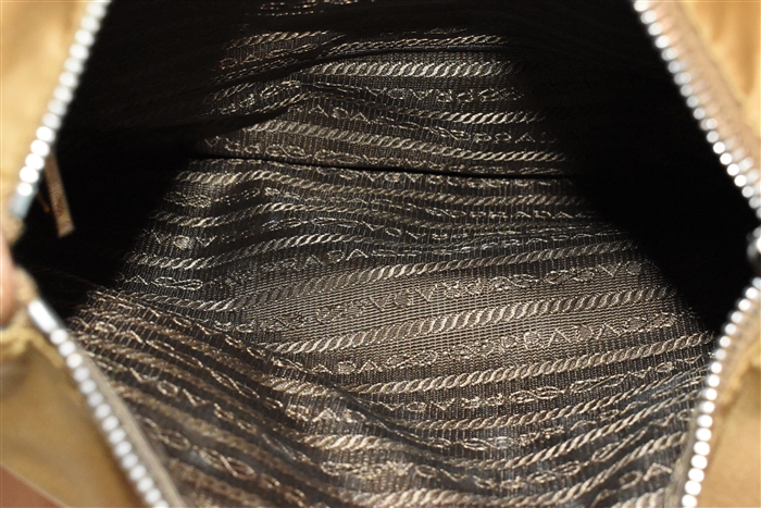 Bronze Prada Shoulder Bag, size S