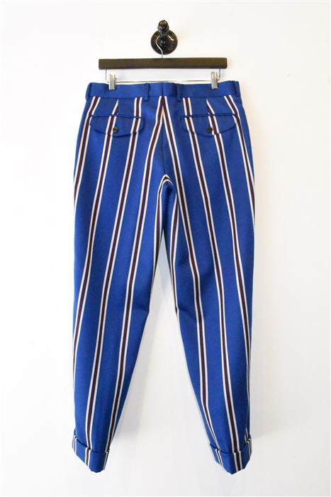 Blue Stripe Dries van Noten Trousers, size 33