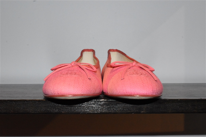 Pink & Peach Chanel Ballet Flats, size 9