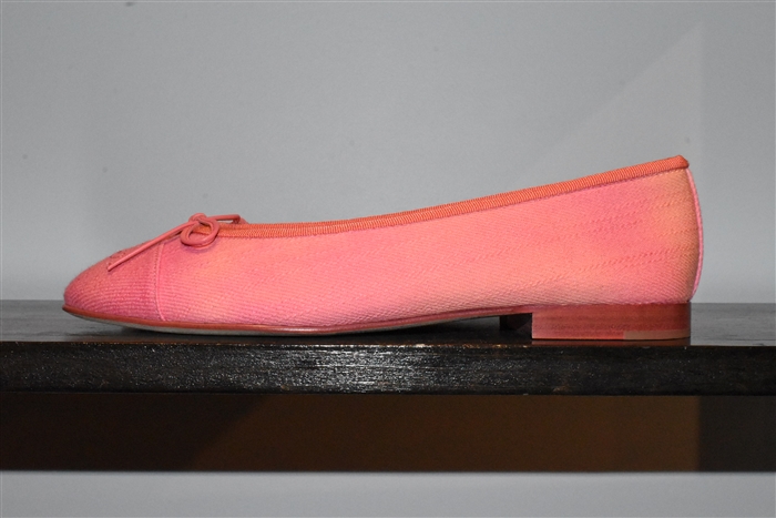 Pink & Peach Chanel Ballet Flats, size 9