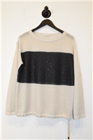 Pale Beige Brunello Cucinelli Pullover, size M