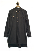 Basic Black Dries van Noten Pullover Shirt, size M