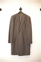 Dark Steel Gianni Versace - Vintage Overcoat, size 2XL