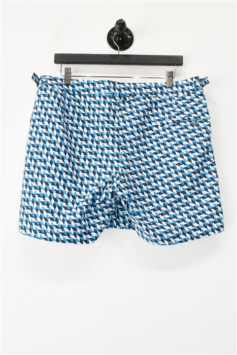 Geometric Orlebar Brown Swim Trunks, size 34