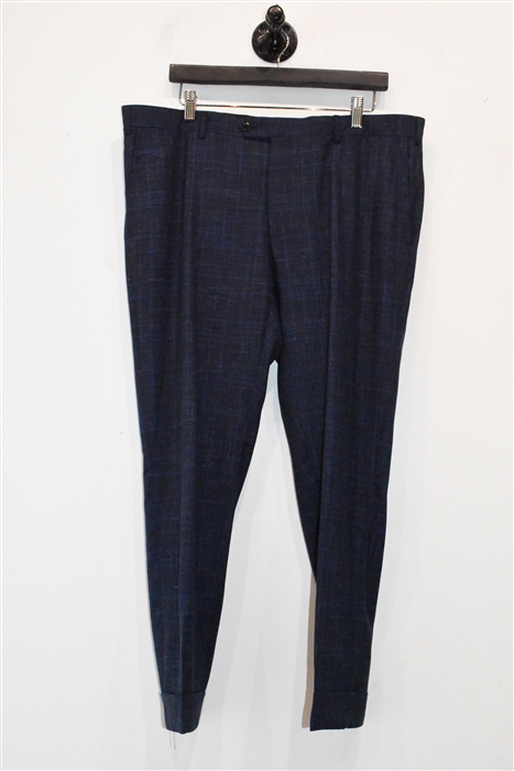Blue Check Pal Zileri Two-Piece Suit, size 44