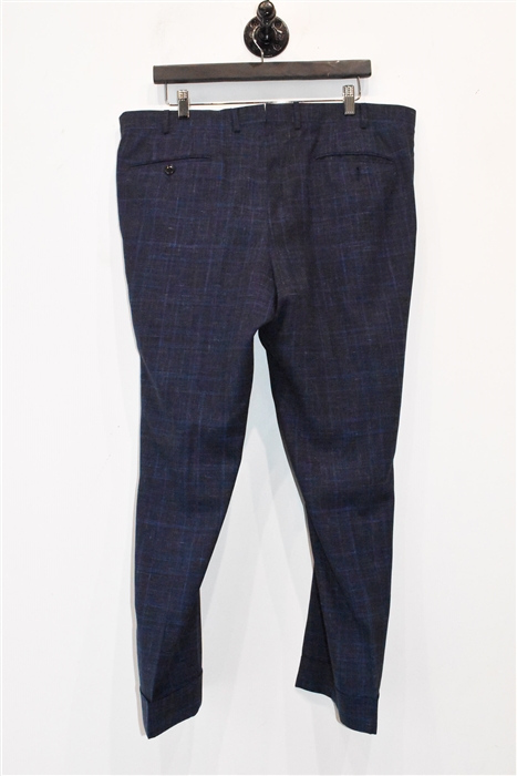 Blue Check Pal Zileri Two-Piece Suit, size 44