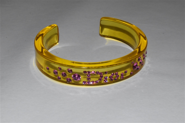 Citrine Dior Cuff, size O/S