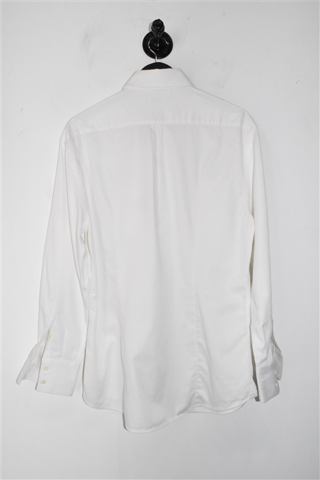 Soft White Brunello Cucinelli Shirt, size M