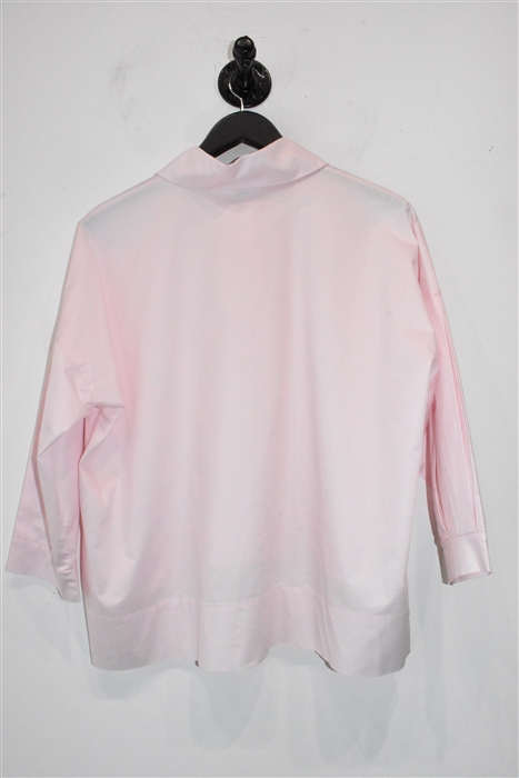 Pale Pink Planet Button Shirt, size M