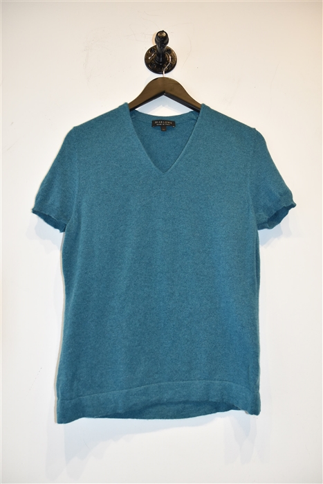 Ocean Blue Marlowe Short-Sleeved Top, size L