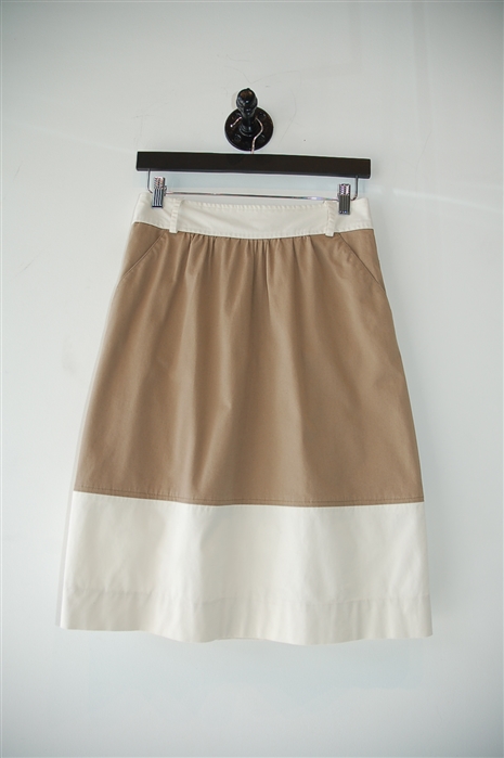Colour Blocked Milly A-Line Skirt, size 6