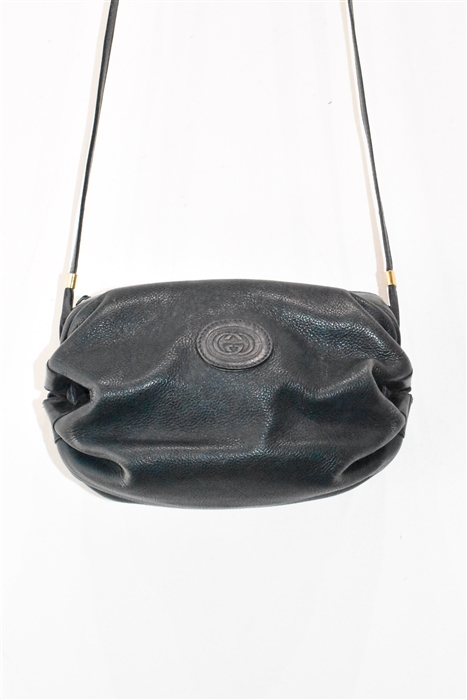 Navy Gucci - Vintage Shoulder Bag, size S