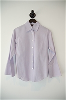 Lilac Pink Tartan Button Shirt, size 4