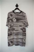 White & Black Seventy Tunic Dress, size 6