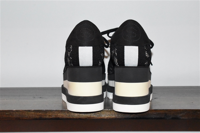 Black Lace Stella McCartney Creepers, size 9