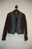 Plaid Dries van Noten Jacket, size 6