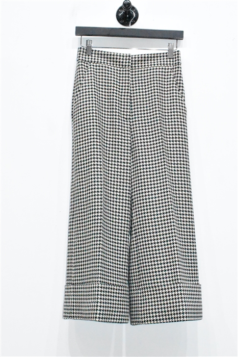 Houndstooth Smythe Cropped Trousers, size 4