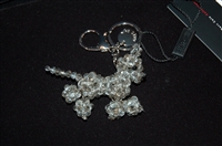 Smoky Quartz Marc Cain Key Ring, size O/S