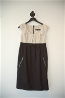Black & Off-White Lida Baday Sheath Dress, size 6
