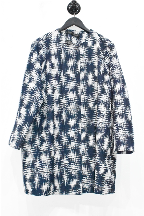 Navy & White Marina Rinaldi Jacket, size 16