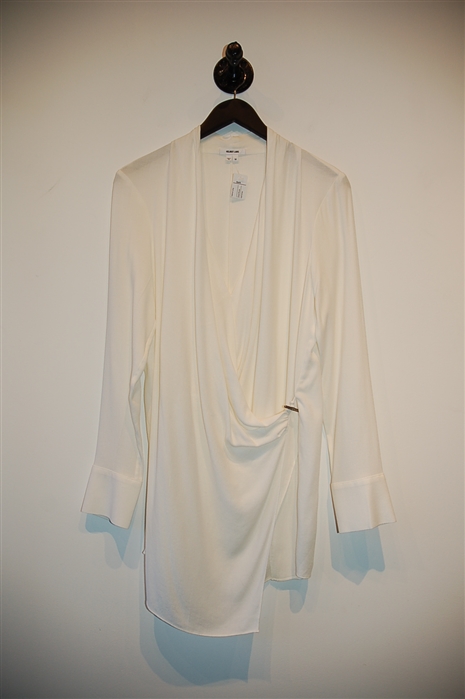 Soft White Helmut Lang Blouse, size M