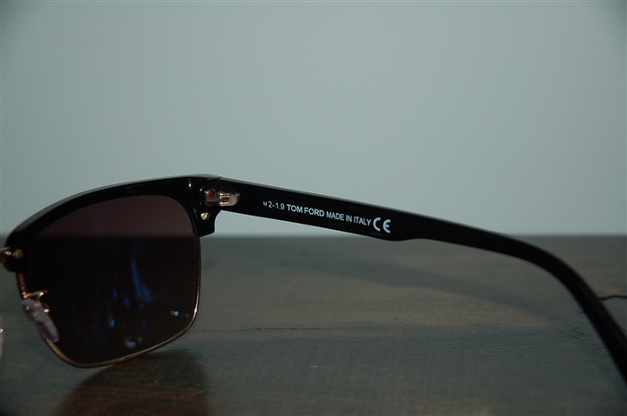 Shiny Black Tom Ford Sunglasses, size O/S