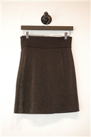 Sparkly Black See by Chloe Pencil Skirt, size 6