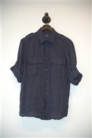 Navy Etro Button Shirt, size S