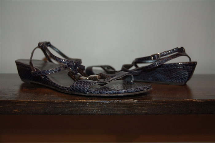 Blueberry Stuart Weitzman Sandal, size 9.5