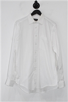 Crisp White Christian Dior - Vintage Button Shirt, size L