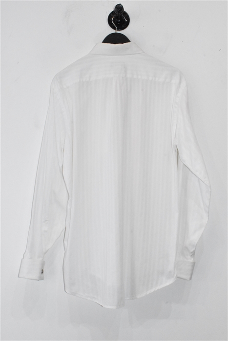 Crisp White Christian Dior - Vintage Button Shirt, size L