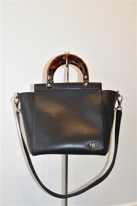Black Leather Givenchy Tote, size S