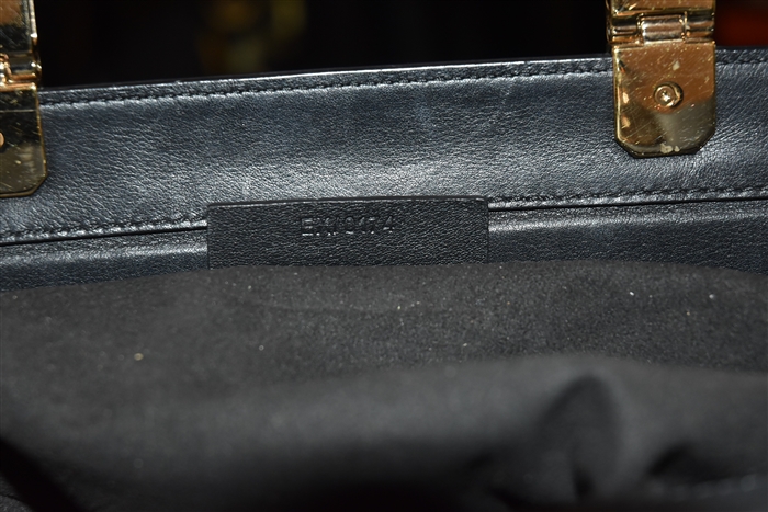 Black Leather Givenchy Tote, size S