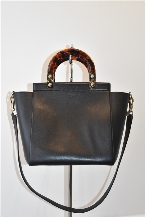 Black Leather Givenchy Tote, size S