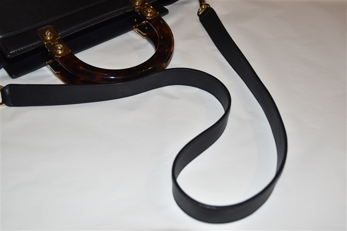 Black Leather Givenchy Tote, size S